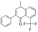 4-METHYL-2-PHENYL-8-TRIFLUOROMETHYL-4H-NAPHTHALEN-1-ONE Struktur