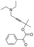 OXO-PHENYL-ACETIC ACID 4-DIETHYLAMINO-1,1-DIMETHYL-BUT-2-YNYL ESTER Struktur