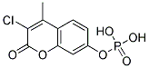 PHOSPHORIC ACID 3-CHLORO-4-METHYL-2-OXO-2H-CHROMEN-7-YL ESTER Struktur