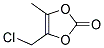 4-chloromethy-5-methyl-2-oxo-1,3-dioxolene Struktur