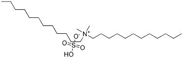 Didodecyl dimethyl ammonium sulfate Struktur