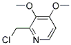 3,4Dimethoxy-2-ChloromethylPyridine Struktur