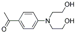 N,N-Bis(Hydroxyethyl)-P-Aminoacetophenone Struktur