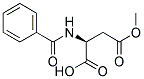 N-Benzoyl-L-AsparticAcid-B-MethylEster Struktur