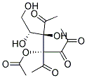 TETRAACYTYL RIBOSE Struktur