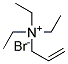 N-ALLYL-N,N,N-TRIETHYLAMMONIUM BROMIDE Struktur