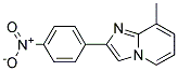 8-METHYL-2-(4-NITRO-PHENYL)-IMIDAZO[1,2-A]PYRIDINE Struktur