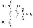 4-CHLORO-3-NITROBENZOIC ACID-5-SULFONAMIDE Struktur