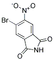 4-BROMO-5-NITROPHTHALIMIDE Struktur