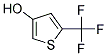 3-HYDROXY-5-TRIFLUOROMETHYL-THIOPHENE Struktur