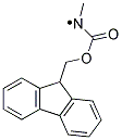 [(9H-FLUOREN-9-YLMETHOXYCARBONYL)-METHYL-AMINO]- Struktur