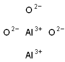 ALUMINUM OXIDE (-40 MESH) (AL) 99.999% 25G Struktur