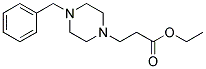 ETHYL 3-(4-BENZYLPIPERAZINO)PROPANOATE, TECH Struktur