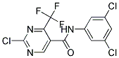 N5-(3,5-DICHLOROPHENYL)-2-CHLORO-4-(TRIFLUOROMETHYL)PYRIMIDINE-5-CARBOXAMIDE, TECH Struktur