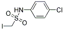 N-(4-CHLOROPHENYL)(IODO)METHANESULFONAMIDE, TECH Struktur