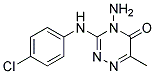 4-AMINO-3-(4-CHLOROANILINO)-6-METHYL-4,5-DIHYDRO-1,2,4-TRIAZIN-5-ONE, TECH Struktur