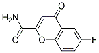 6-FLUORO-4-OXO-4H-CHROMENE-2-CARBOXYLIC ACID AMIDE Struktur