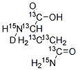 L-GLUTAMINE-13C5 15N2 D10 99 ATOM% 13C& Struktur