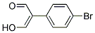 (Z)-3-HYDROXY-2-(4-BROMOPHENYL)PROPENAL Struktur
