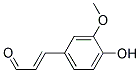 4-HYDROXY-3-METHOXYCINNAMALDEHYDE 98+% Struktur