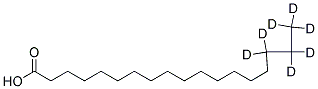 OCTADECANOIC-16,16,17,17,18,18,18-D7 ACID Struktur