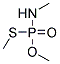 O,S-DIMETHYLMETHYLPHOSPHORAMIDOTHIOATE Struktur