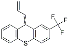 CIS/TRANS-3-[2-(TRIFLUOROMETHYL)-9H-THIOXANTHEN-9-YLIDENE]PROPENE Struktur