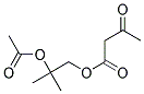 3-OXOBUTANOIC ACID, 2-ACETOXY-2-METHYLPROPYL ESTER Struktur