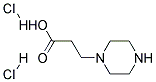 3-(PIPERAZIN-1-YL)PROPIONIC ACID DIHYDROCHLORIDE Struktur