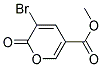 METHYL 3-BROMO-2-OXO-2H-PYRAN-5-CARBOXYLAT Struktur