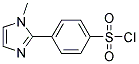 4-(1-METHYL-1H-IMIDAZOL-2-YL)BENZENESULPHONYL CHLORID Struktur