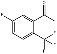 5'-FLUORO-2'-(TRIFLUOROMETHYL)ACETOPHENON Struktur