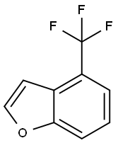 4-(TRIFLUOROMETHYL)BENZOFURAN Struktur