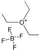 Triethyloxonium trtrafluoroborate Struktur