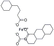 4-Cyclohexylbutyric acid iron salt Struktur