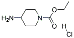 4-Amino-1-carbethoxypiperidine hydrochloride Struktur