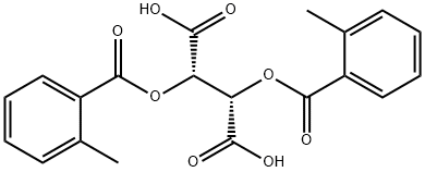 Di-o-toluoyl-D-tartaric acid Struktur