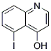 4-Hydroxy-5-iodoquinoline Struktur