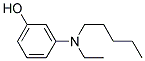 M-Ethylamylamino-Phenol Struktur