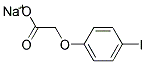 4-Iodophenoxy Acetate Sodium Struktur