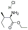 D-Isoleucine ethyl ester hydrochloride Struktur