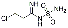 N-SULPHAMYL-3-CHLOROPROPIONAMIDINE Struktur