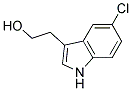 5-Chloro-3-(2-hydroxyethyl)-1H-indole Struktur