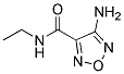 4-Amino-N-ethyl-1,2,5-oxadiazole-3-carboxamide Struktur