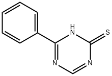 4-Phenyl-1,3,5-triazine-2-thiol Struktur