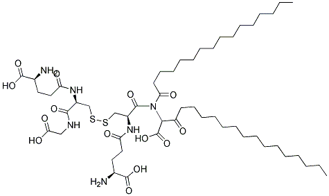 DIPALMITOYL GLUTATHIONE Struktur