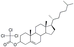 CHOLESTERYL TRICHLOROACETATE Struktur