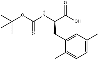 Boc-2,5-Dimethy-D-Phenylalanine Struktur