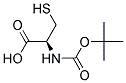 Boc-D-cysteine Struktur