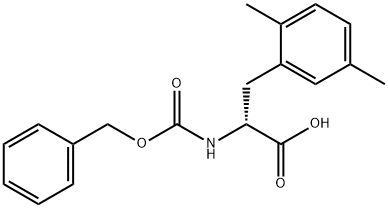 Cbz-2,5-Dimethy-D-Phenylalanine Struktur